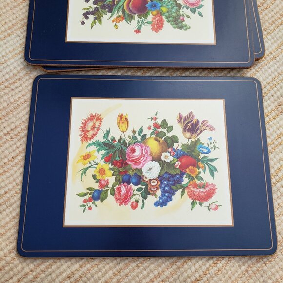 Pimpernel vintage floral placemats - set of 4 - Picture 6 of 9